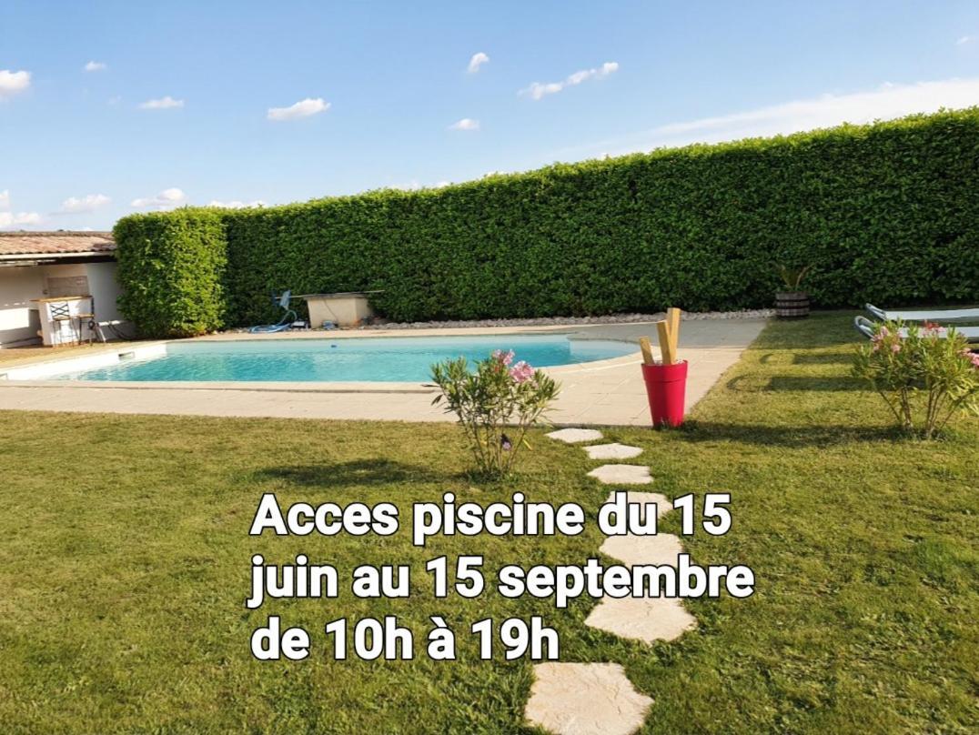לה פוזן Au Calme, Confortable Avec Terrasse מראה חיצוני תמונה